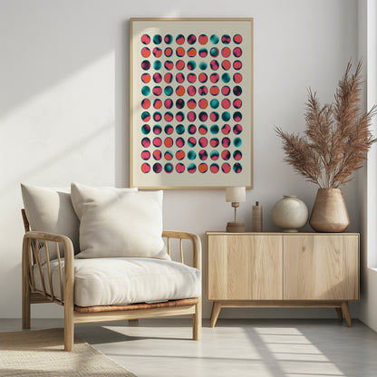 Color Burn 12 - Poster / Art Print - interiör