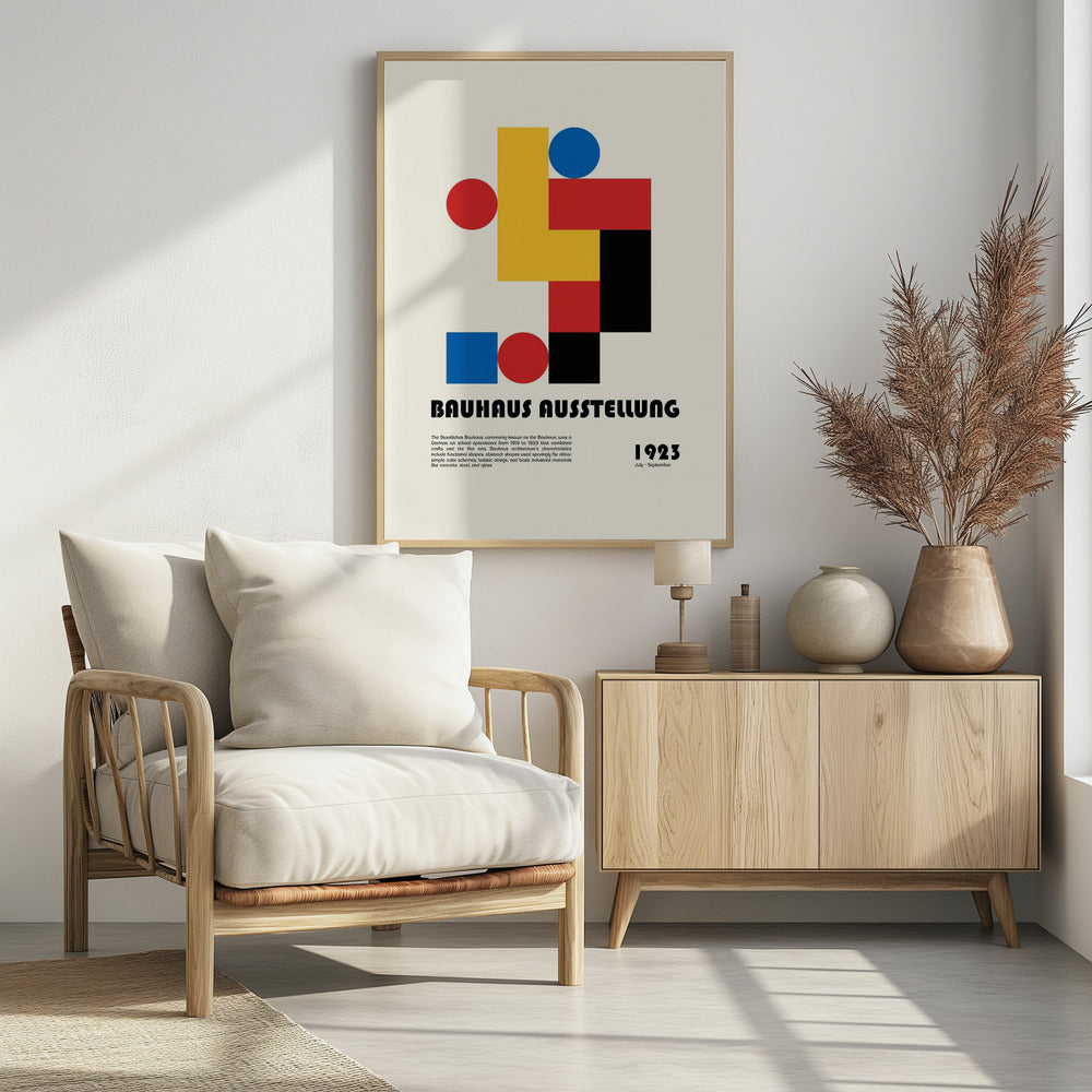 Bauhaus Ausstellung - Poster / Art Print - interiör