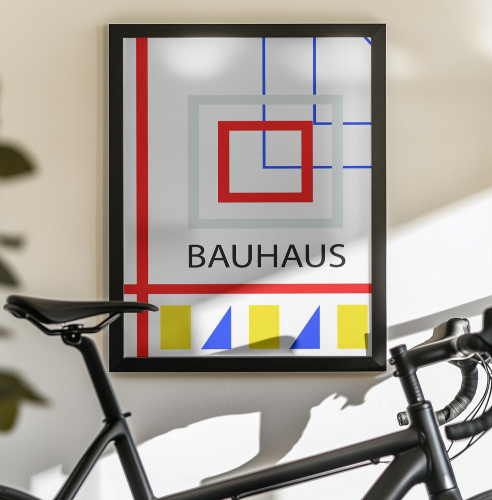 Bauhaus Series #3 - Poster / Art Print - interiör