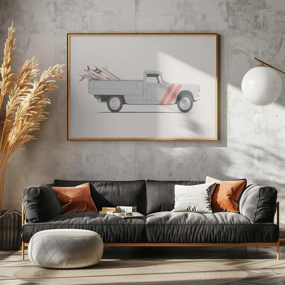 Pickup - Poster / Art Print - interiör