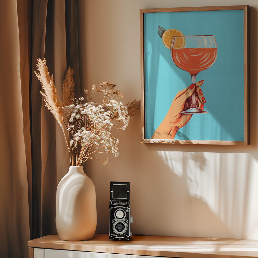 A Toast To You! - Poster / Art Print - interiör