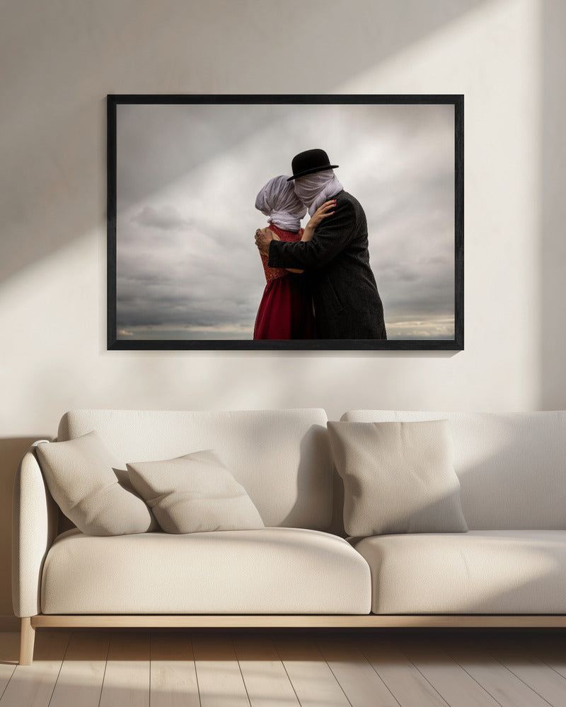 The Lovers then and Now - Poster / Art Print - interiör