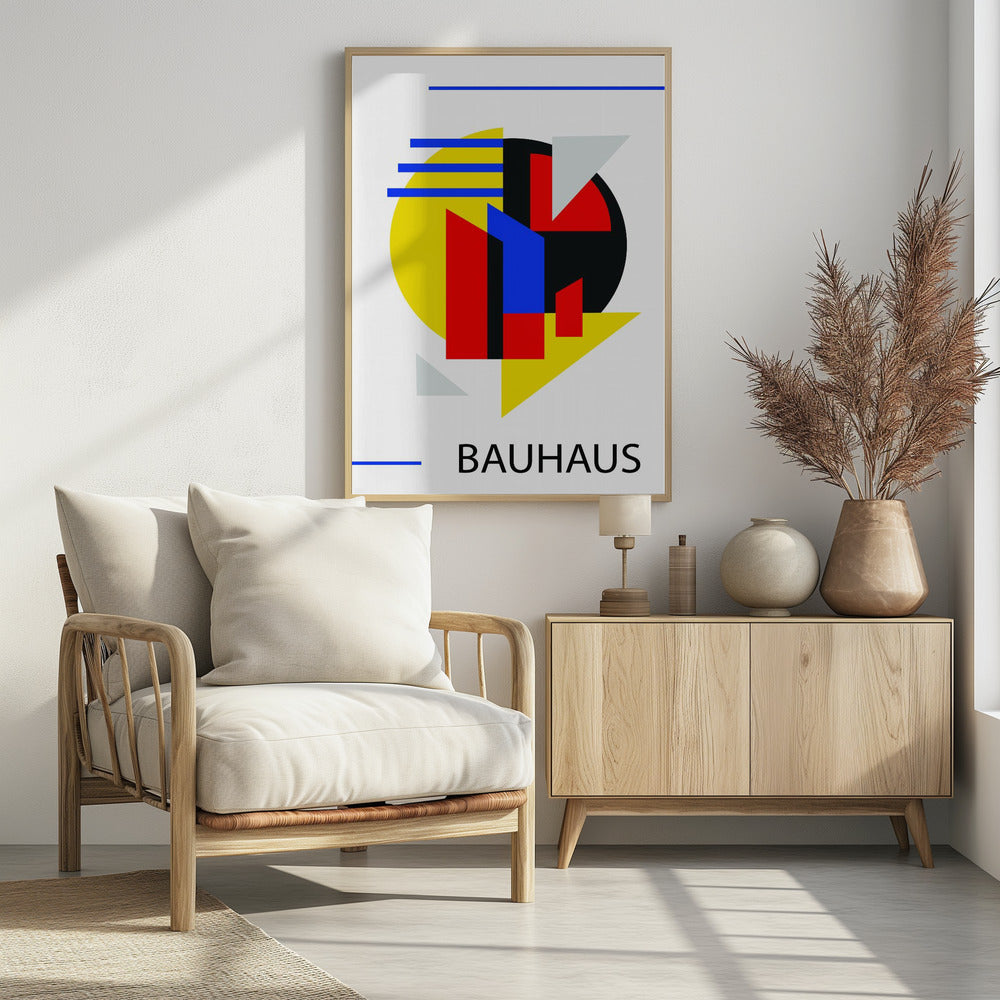 Bauhaus Series #2 - Poster / Art Print - interiör