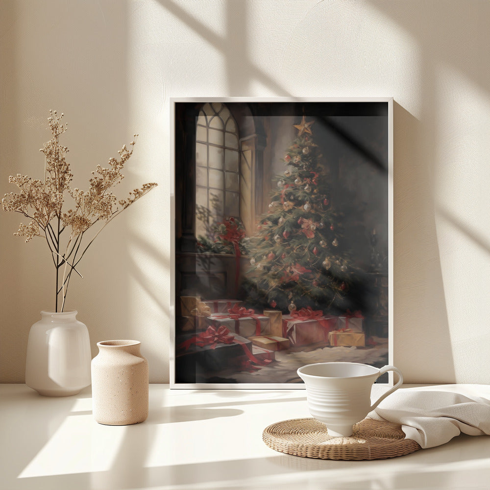 Classic Christmas - Poster / Art Print - interiör