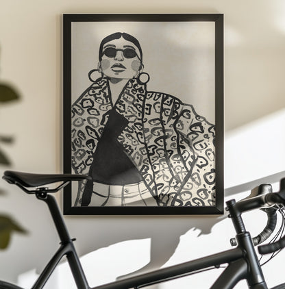 Stay cool - Poster / Art Print - interiör
