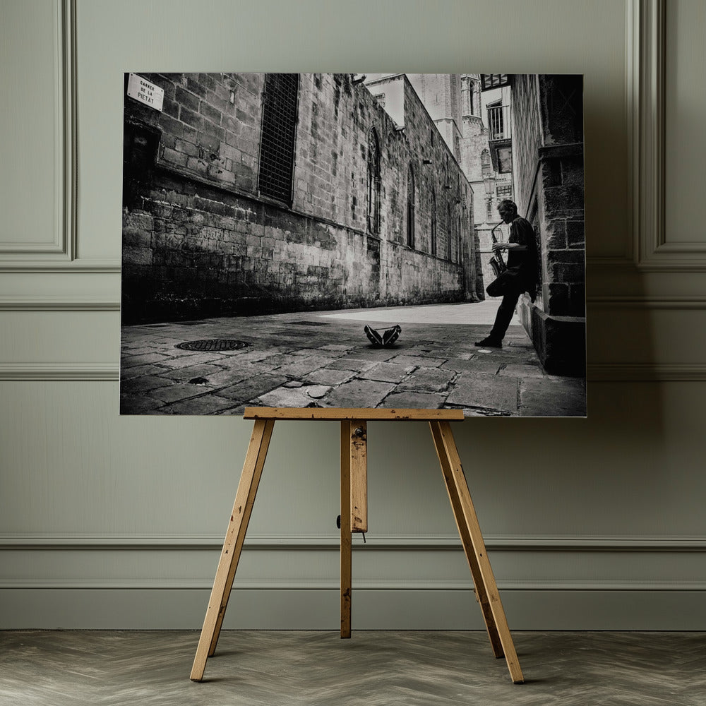 Silent Street - Poster / Art Print - interiör