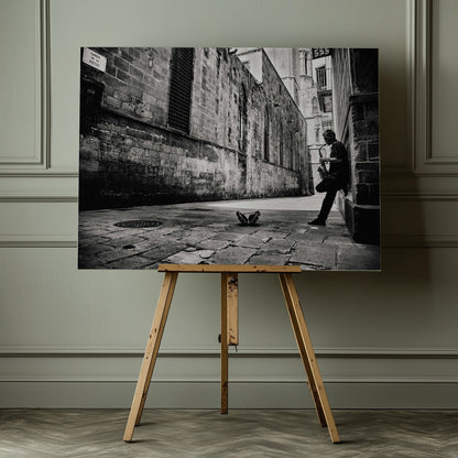 Silent Street - Poster / Art Print - interiör
