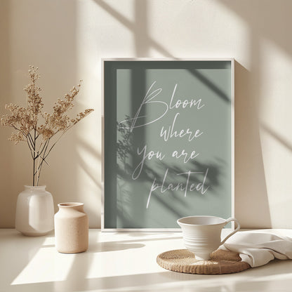 Bloom - Poster / Art Print - interiör