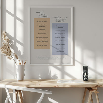 Control - Poster / Art Print - interiör