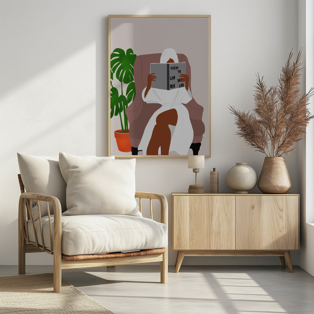 Self-love - Poster / Art Print - interiör