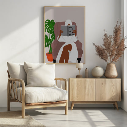 Self-love - Poster / Art Print - interiör