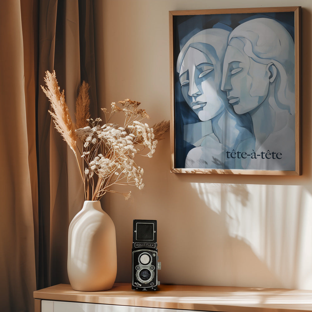 Tete-a-tete - Poster / Art Print - interiör