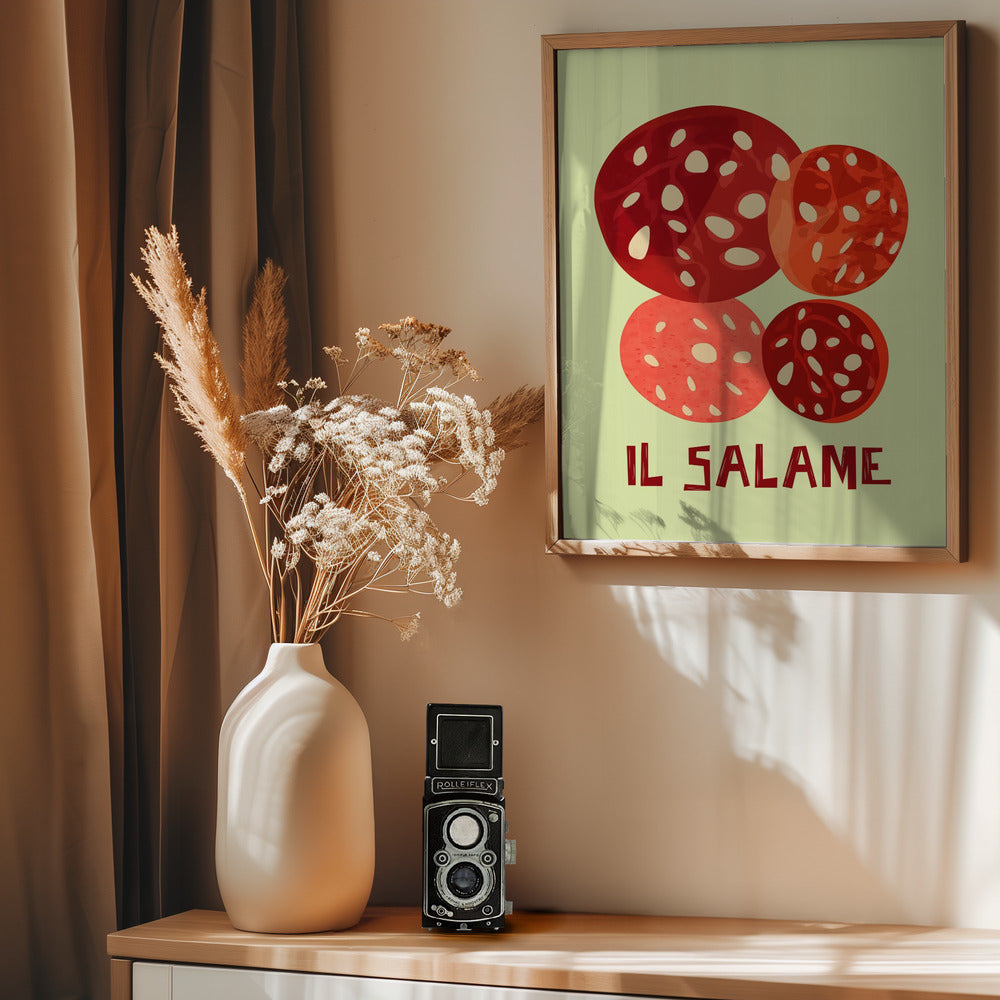 Il Salame - Poster / Art Print - interiör