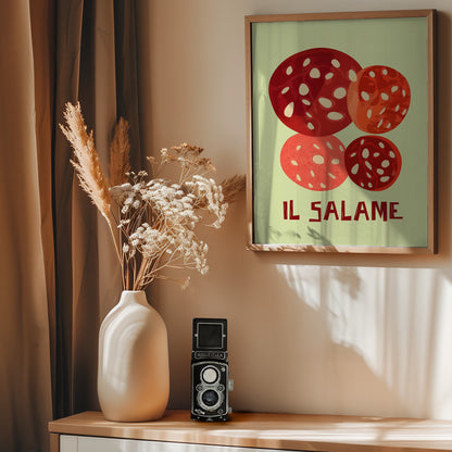 Il Salame - Poster / Art Print - interiör