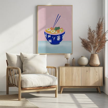 Ramen Bowl - Poster / Art Print - interiör