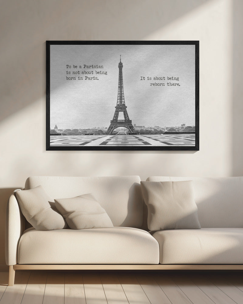 Reborn in Paris - Poster / Art Print - interiör