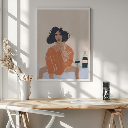 It's a Mood - Poster / Art Print - interiör
