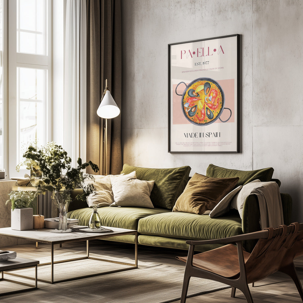 Paealla - Poster / Art Print - interiör