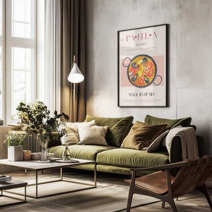 Paealla - Poster / Art Print - interiör