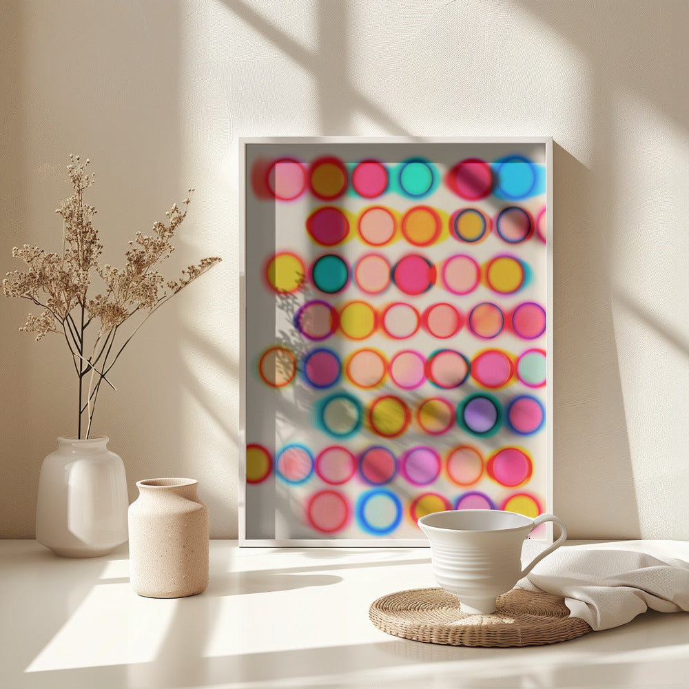 Glow - Poster / Art Print - interiör