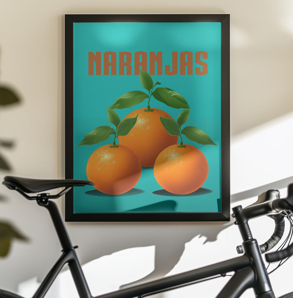 Naranjas - Poster / Art Print - interiör