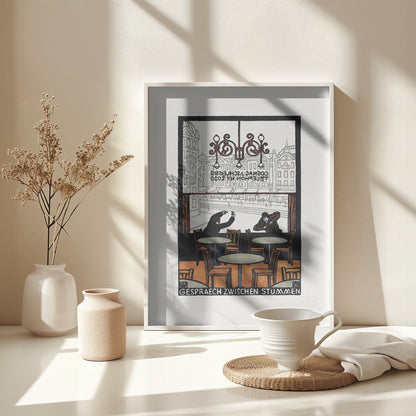 Conversation - Poster / Art Print - interiör