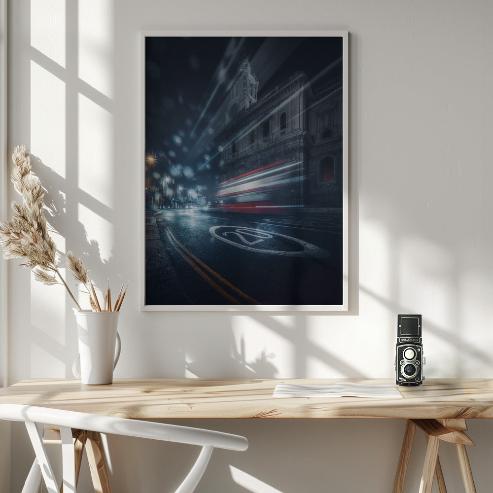 Hustle - Poster / Art Print - interiör