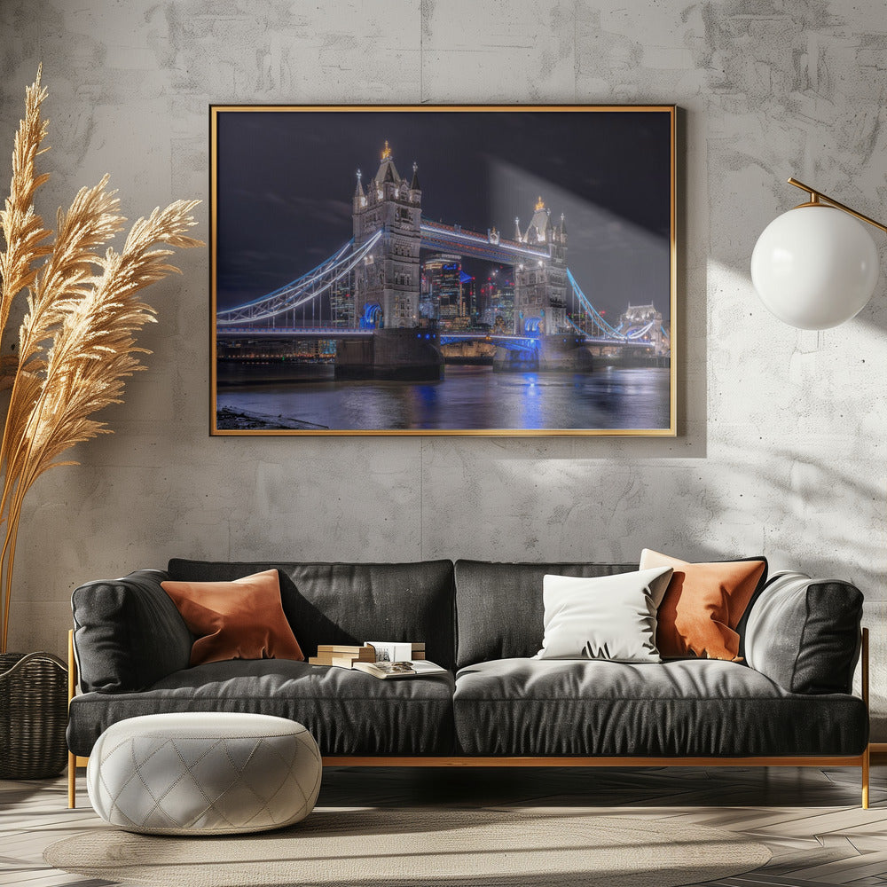 Tower Bridge in London - Poster / Art Print - interiör