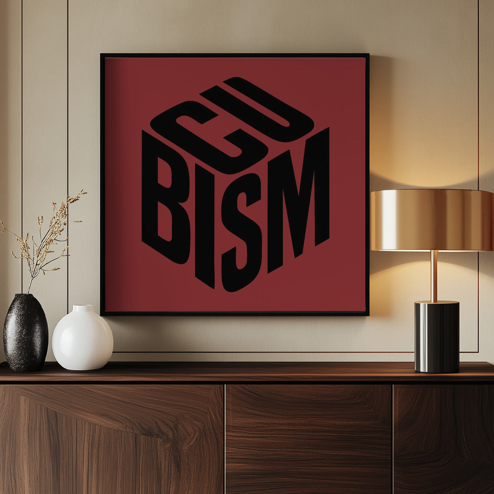 Cubic Vision - Poster / Art Print - interiör