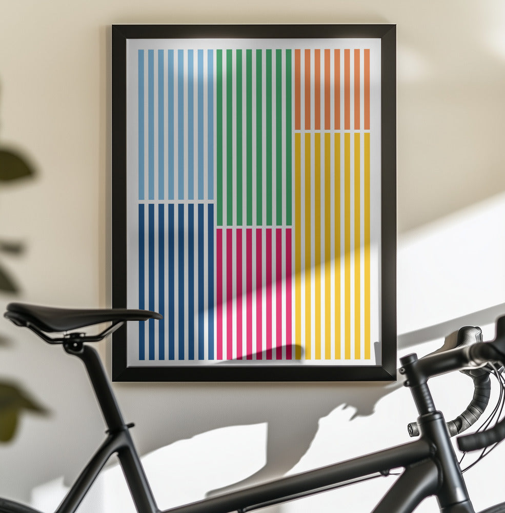 SUMMER DAYS - Poster / Art Print - interiör