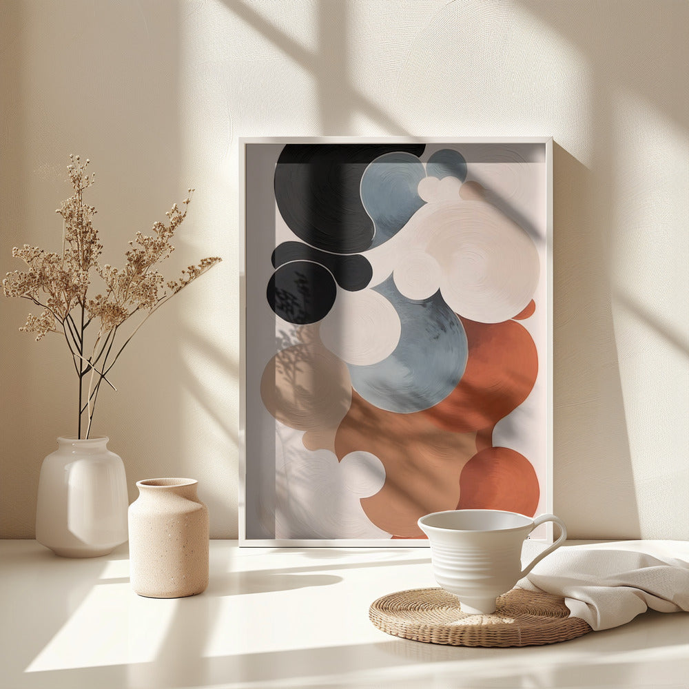 Abstract Clouds No 1 - Poster / Art Print - interiör