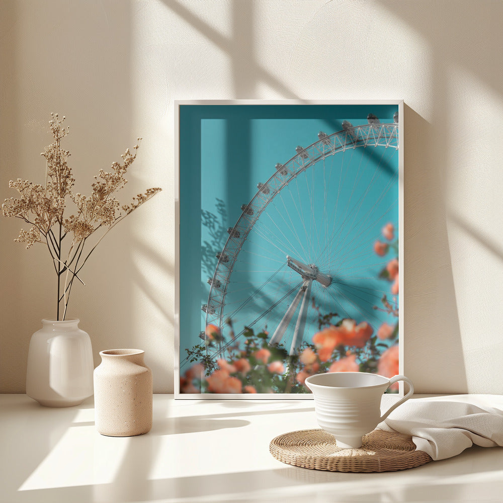 Magical London Eye - Poster / Art Print - interiör