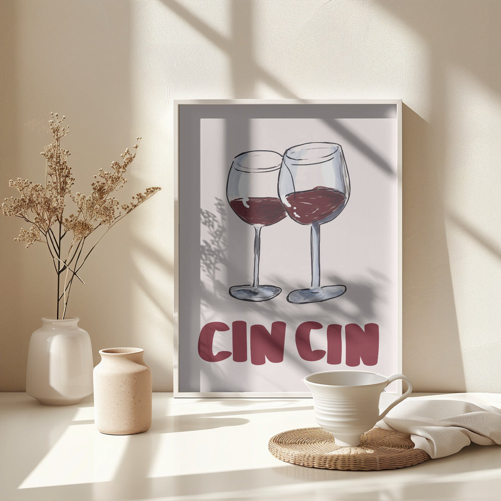 Cin Cin 2 - Poster / Art Print - interiör
