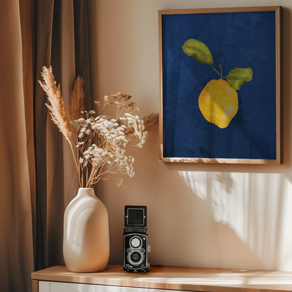 Just a little lemon - Poster / Art Print - interiör