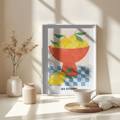 Les Citrons - Poster / Art Print - interiör