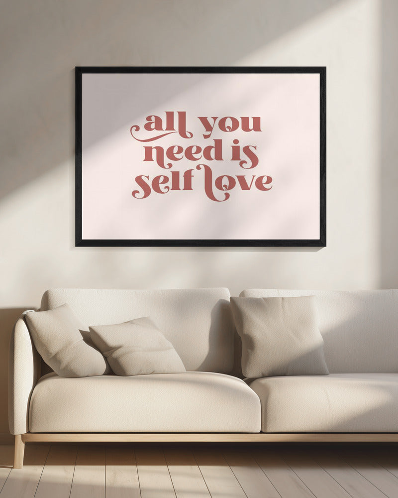 Self Love No2 - Poster / Art Print - interiör