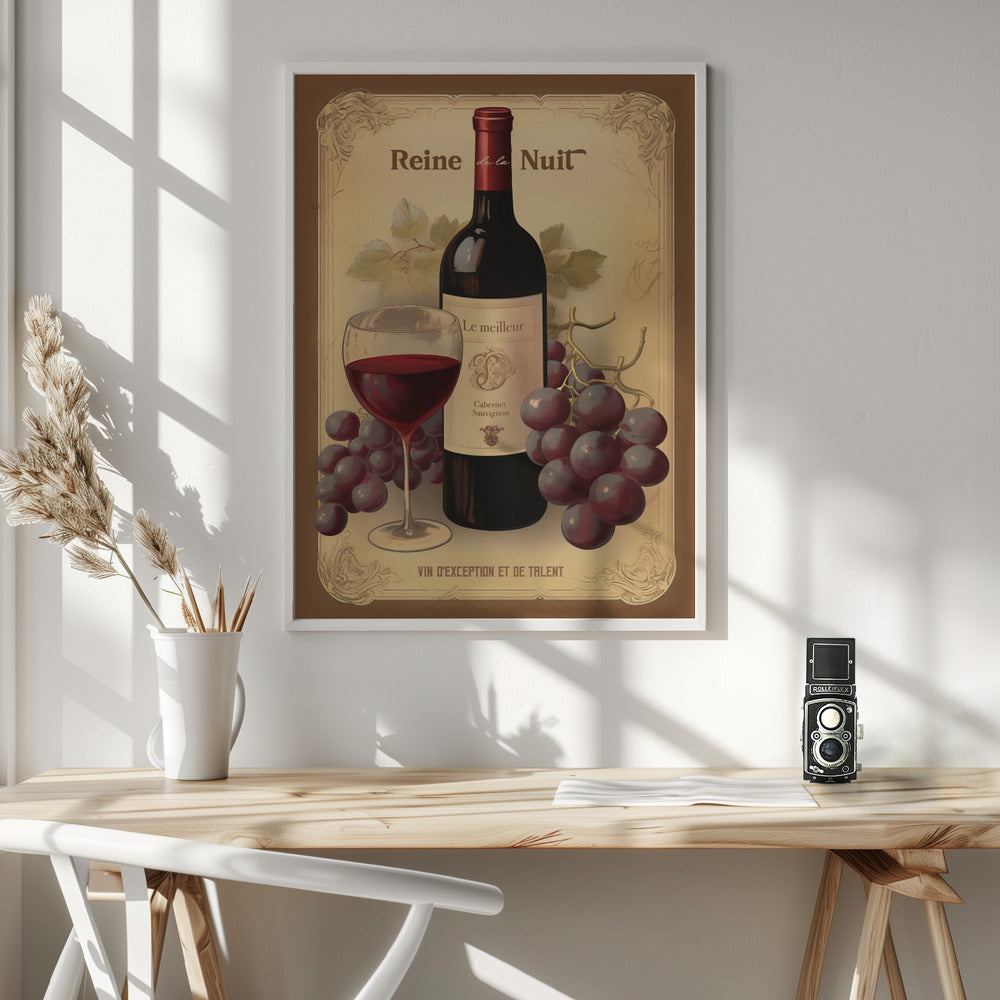 Reine De La Nuit - Poster / Art Print - interiör