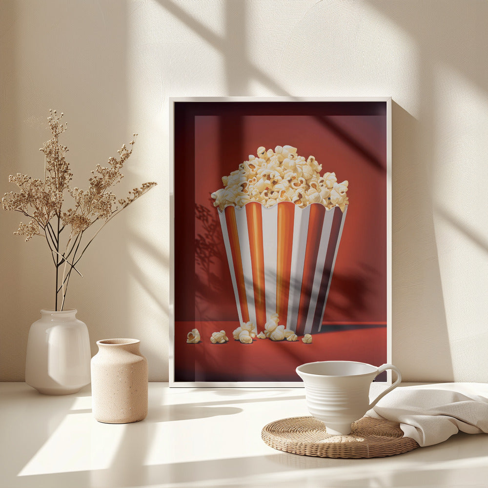 Popcorn - Poster / Art Print - interiör