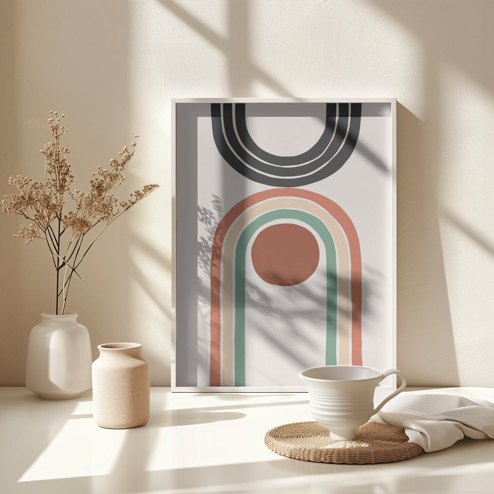 Abstract Art - Poster / Art Print - interiör