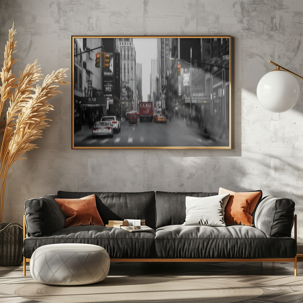 NYC Streetview - Poster / Art Print - interiör