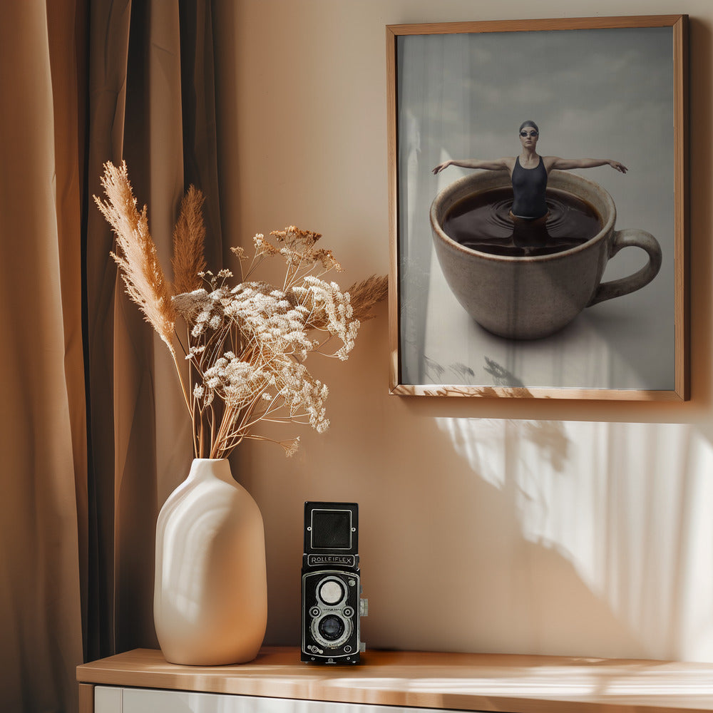 The Coffee Bath - Poster / Art Print - interiör