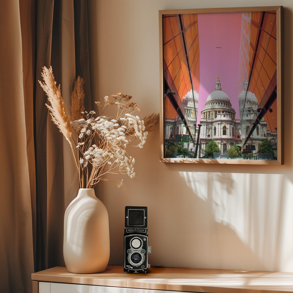 St Pauls View - Poster / Art Print - interiör