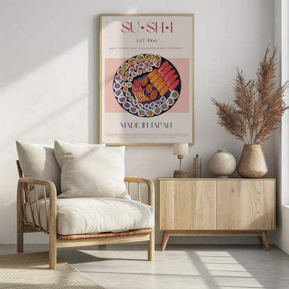 Sushi - Poster / Art Print - interiör