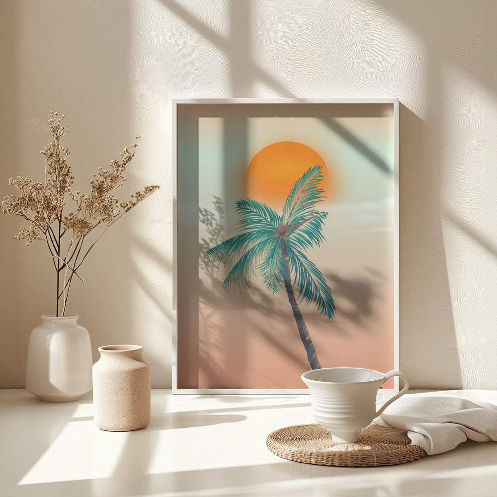 Tropical Vacation - Poster / Art Print - interiör
