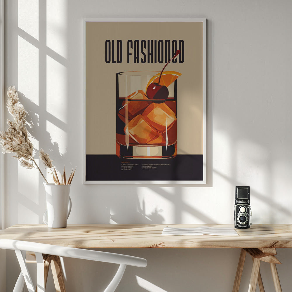 Old Fashioned - Poster / Art Print - interiör