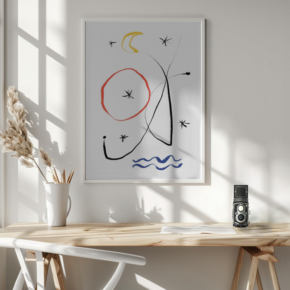 Moonandsea - Poster / Art Print - interiör