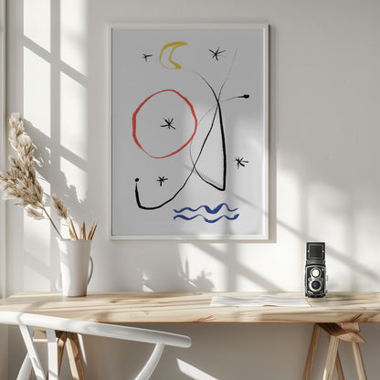 Moonandsea - Poster / Art Print - interiör