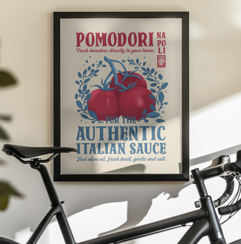 Pomodori Kitchen print - Poster / Art Print - interiör