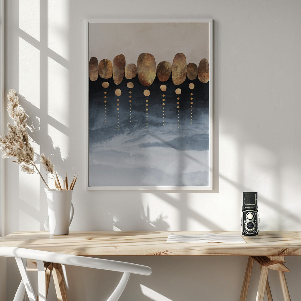 Natural Abstraction - Poster / Art Print - interiör