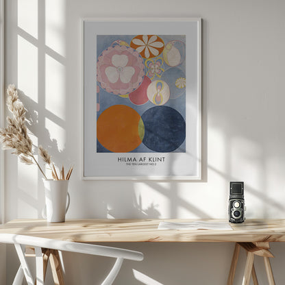 The Ten Largest No.2 Poster - Poster / Art Print - interiör